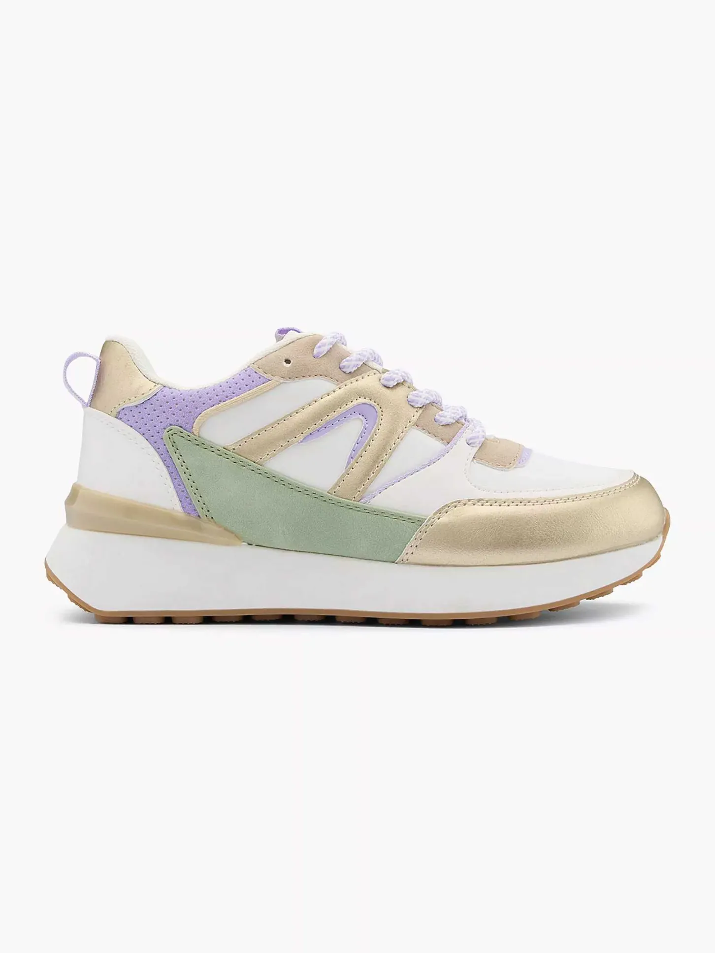 Sale Gouden Chunky Sneaker Dames Sneakers