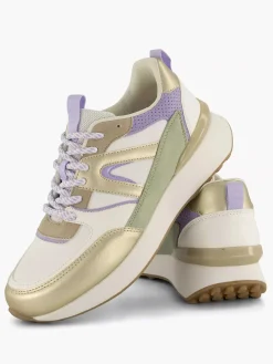 Sale Gouden Chunky Sneaker Dames Sneakers