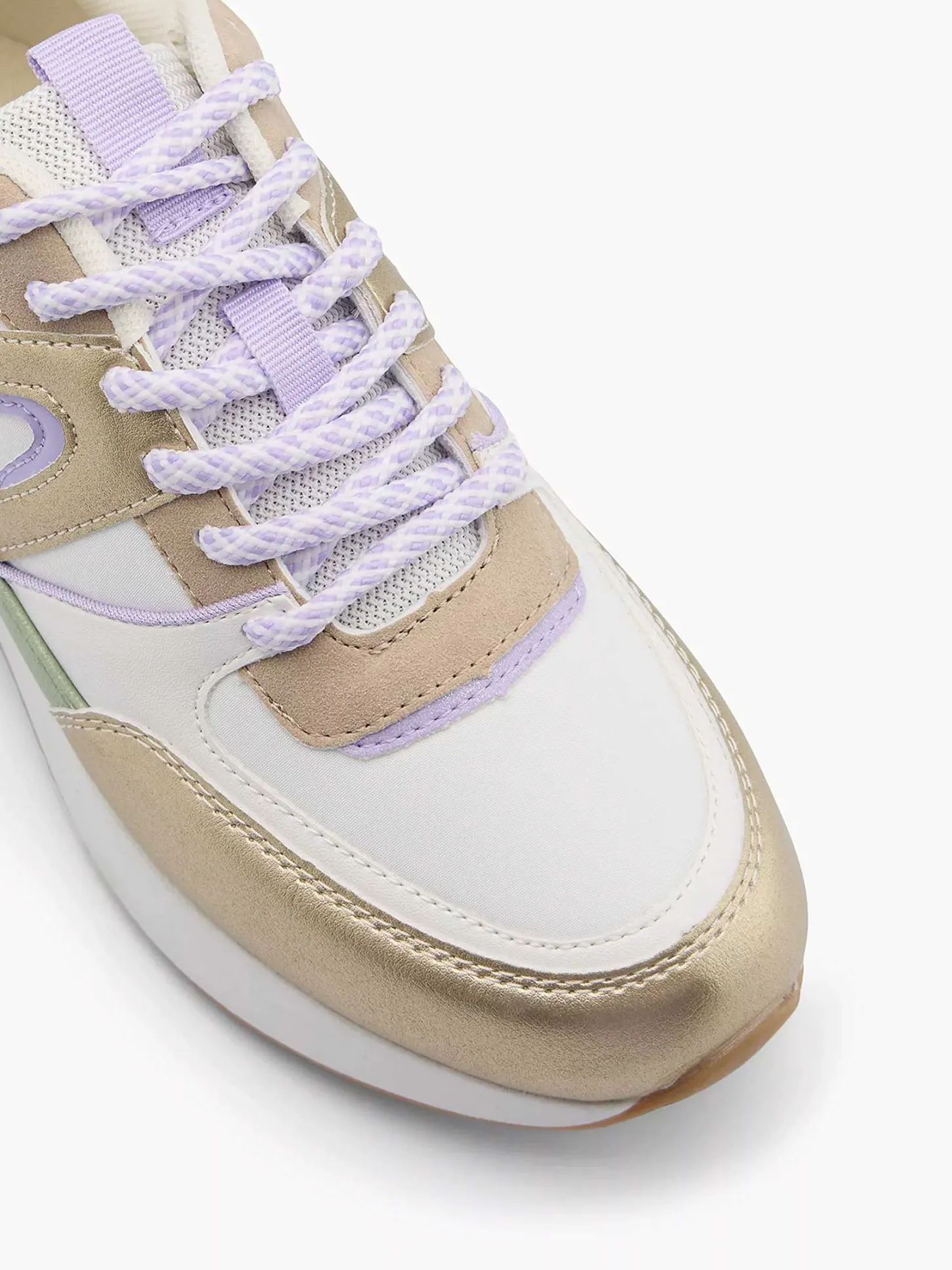 Sale Gouden Chunky Sneaker Dames Sneakers