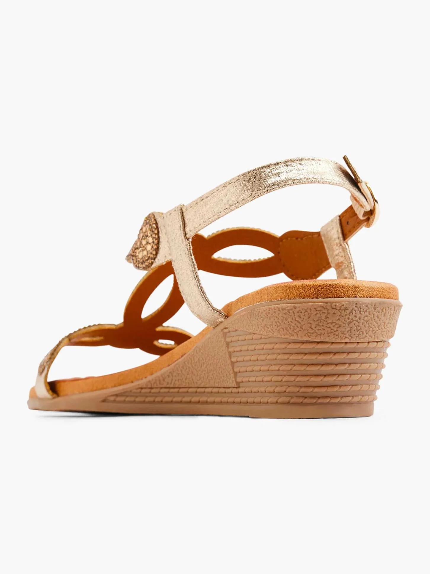 Discount Gouden Comfort Sandalette Dames Comfort Schoenen