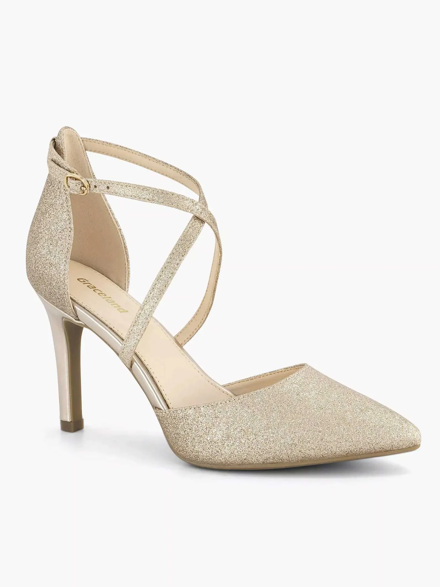 Best Gouden Pump Glitter Dames Pumps