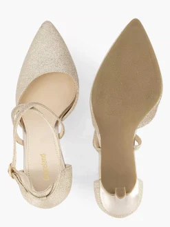 Best Gouden Pump Glitter Dames Pumps