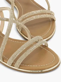 New Gouden Sandaal Dames Sandalen