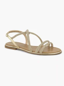 New Gouden Sandaal Dames Sandalen