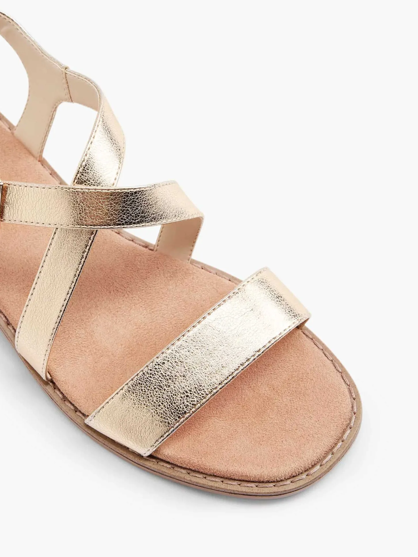 Sale Gouden Sandaal Dames Sandalen
