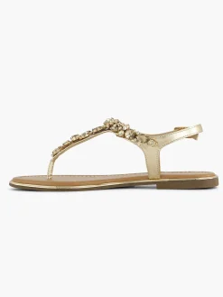 New Gouden Sandaal Dames Sandalen