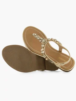 New Gouden Sandaal Dames Sandalen