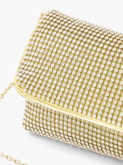 Online Gouden Schoudertas Steentjes Dames Online Exclusive Accessoires