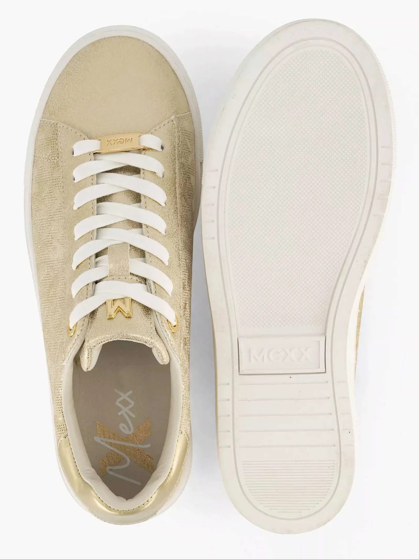 Clearance Gouden Sneaker Dames Sneakers