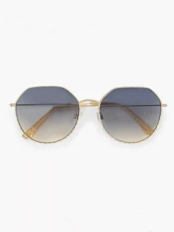 Hot Gouden Zonnebril Dames Online Exclusive Accessoires