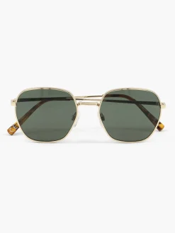 Outlet Gouden Zonnebril Dames Online Exclusive Accessoires