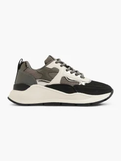 Clearance Grijze Chunky Sneaker Dames Sneakers