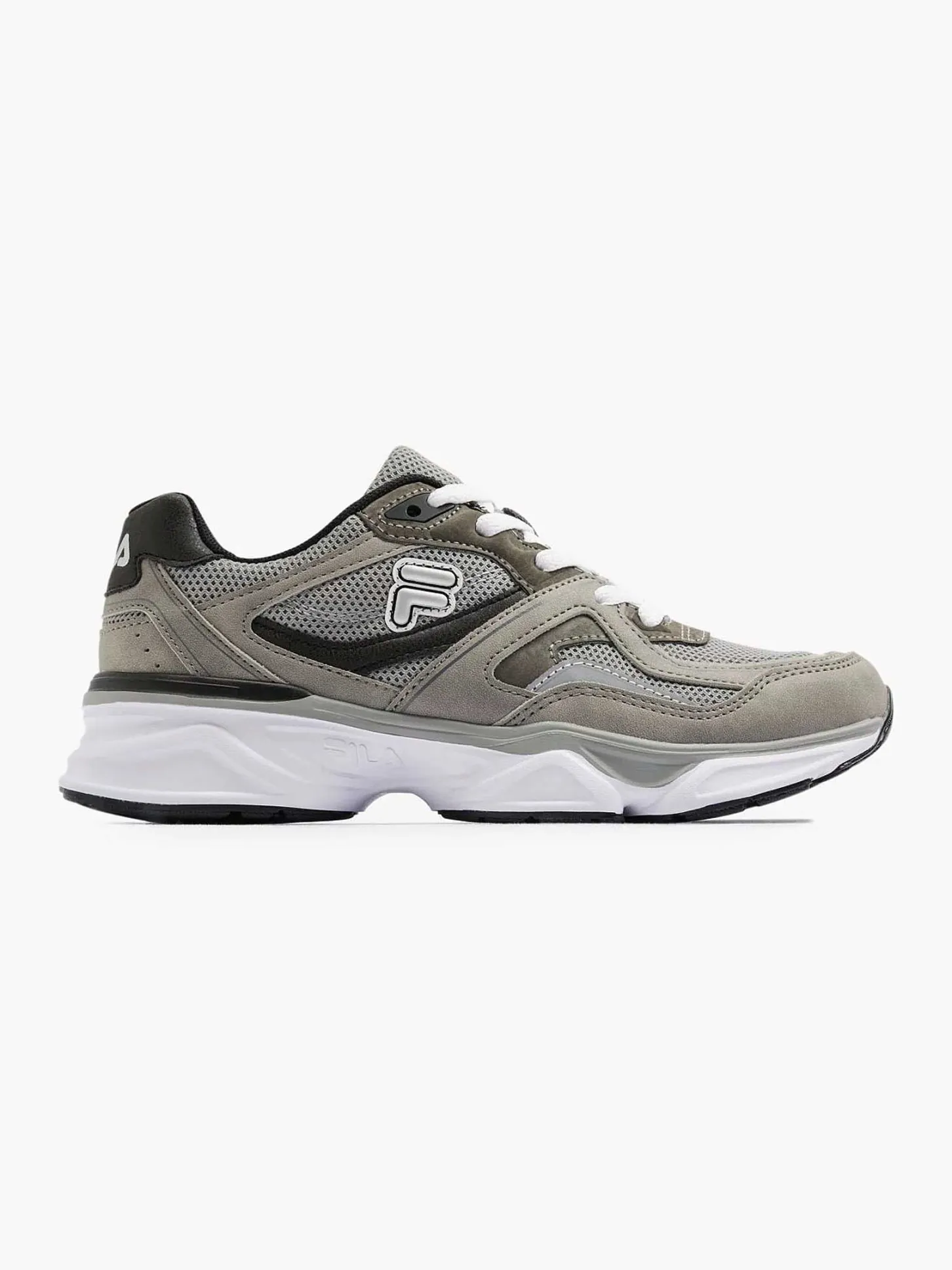 Outlet Grijze Chunky Sneaker Dames Sneakers