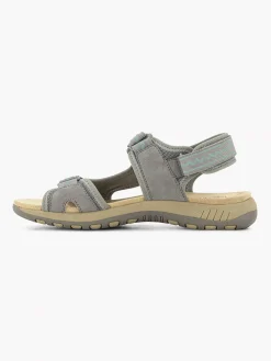 Sale Grijze Comfort Sandaal Dames Comfort Schoenen