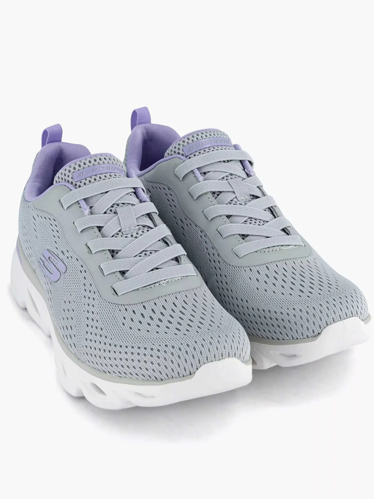 Outlet Grijze Glide - Lite - Back Slide Dames Sneakers
