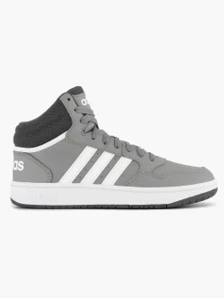 Outlet Grijze Hoops Mid 3.0 K Kinderen Jongensschoenen