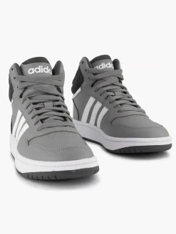 Outlet Grijze Hoops Mid 3.0 K Kinderen Jongensschoenen