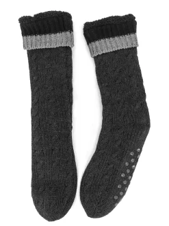 New Grijze Huissok 40-46 Heren Sokken