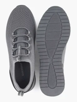 Grijze Instap Sneaker Dames Instappers