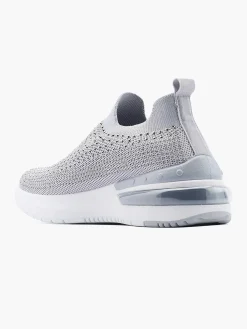 Discount Grijze Instapper Dames Sneakers