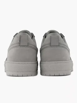 Best Grijze Leren Sneaker Heren Sneakers