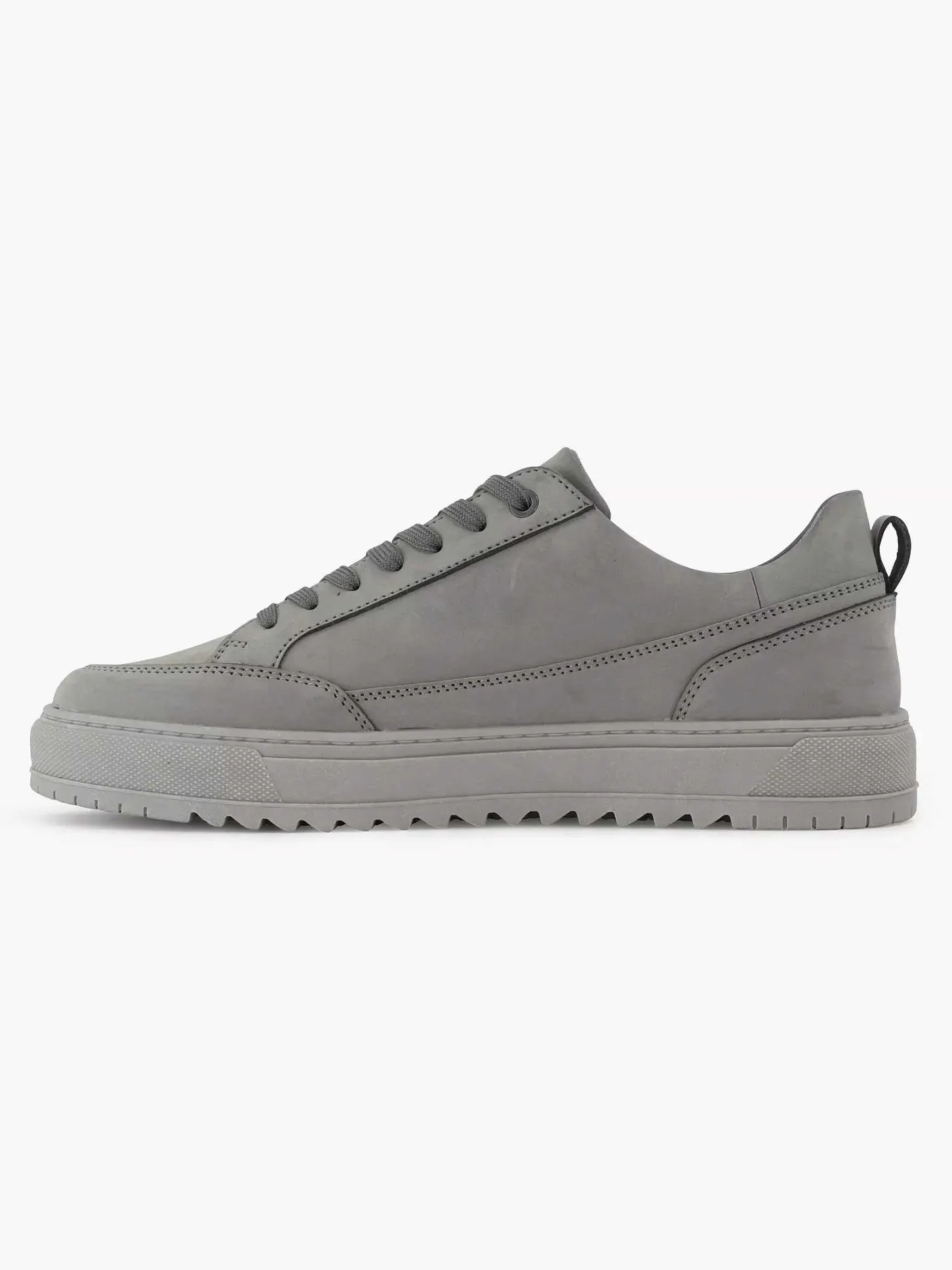 Best Grijze Leren Sneaker Heren Sneakers