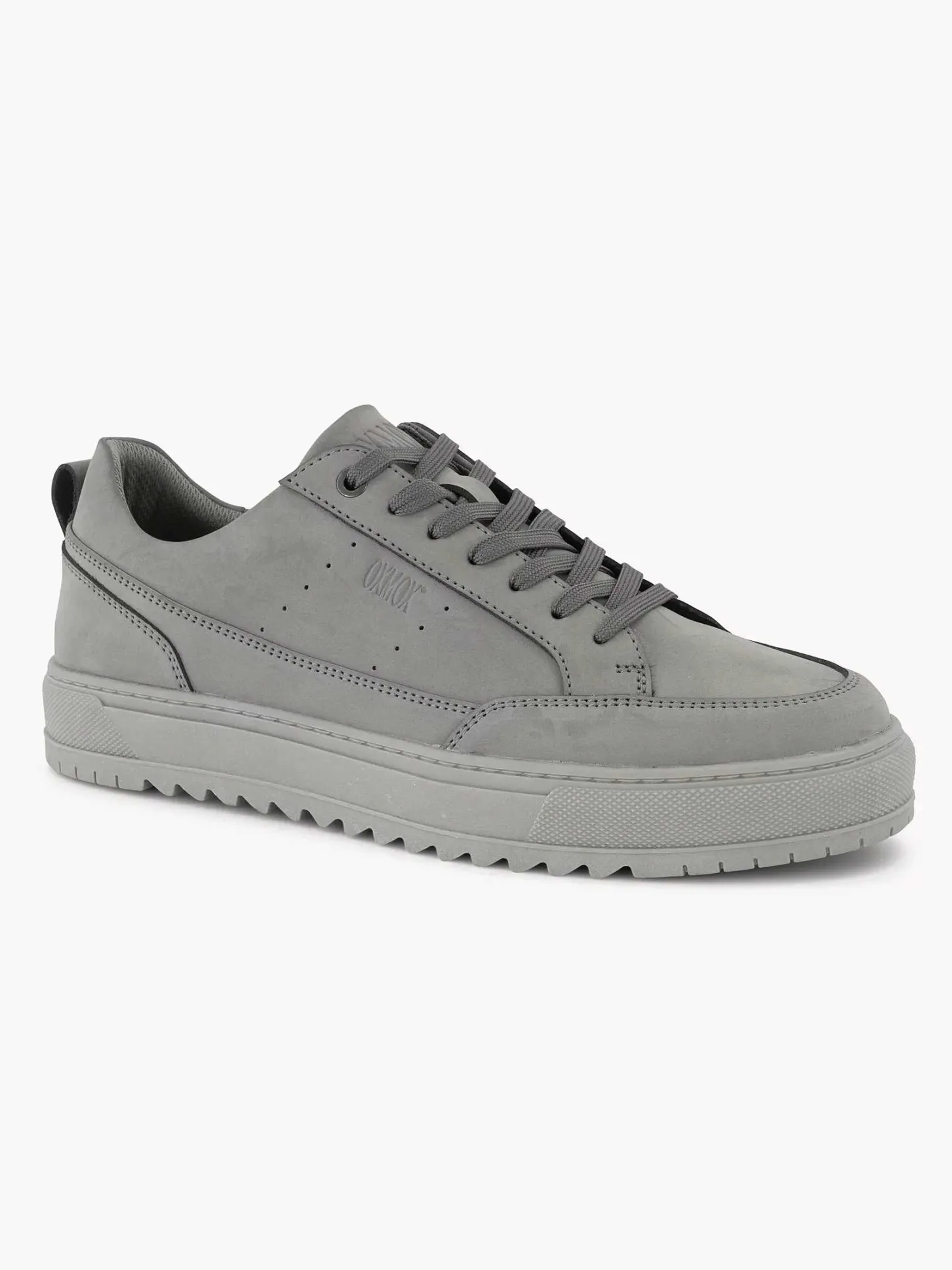 Best Grijze Leren Sneaker Heren Sneakers