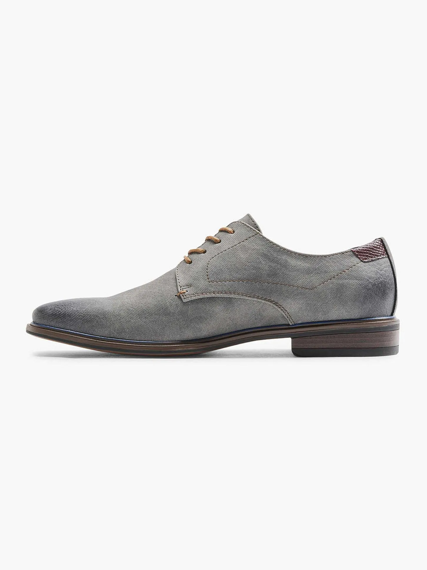 Discount Grijze Veterschoen Heren Geklede Schoenen
