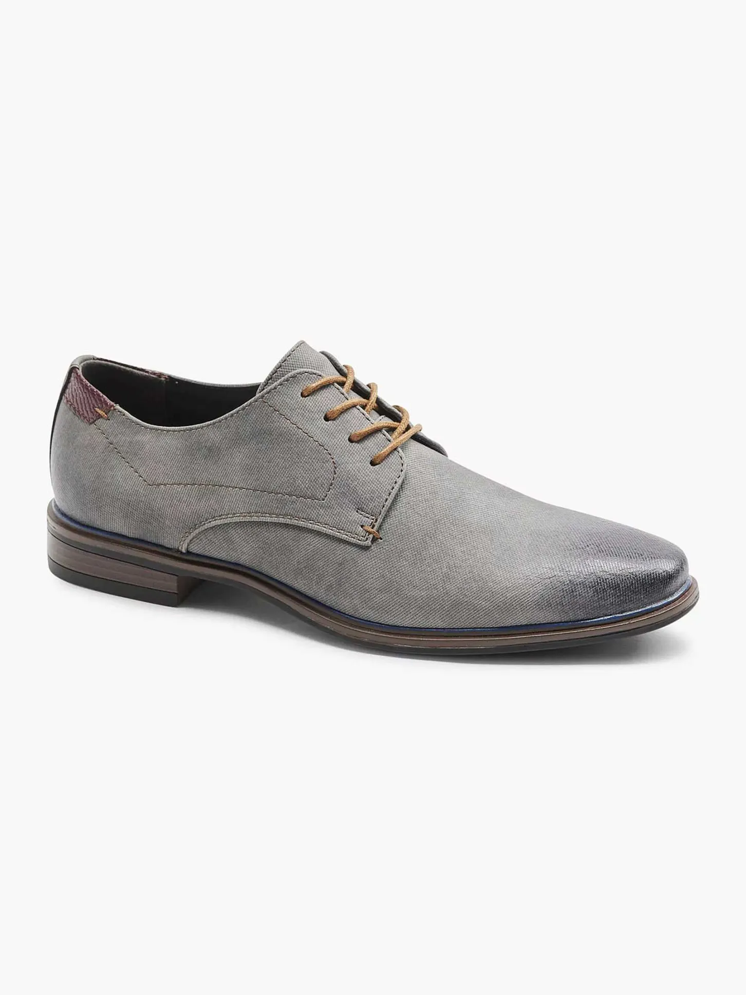 Discount Grijze Veterschoen Heren Geklede Schoenen