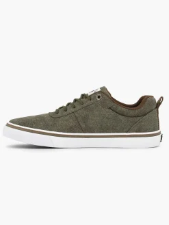 Discount Groene Canvas Sneaker Heren Sneakers