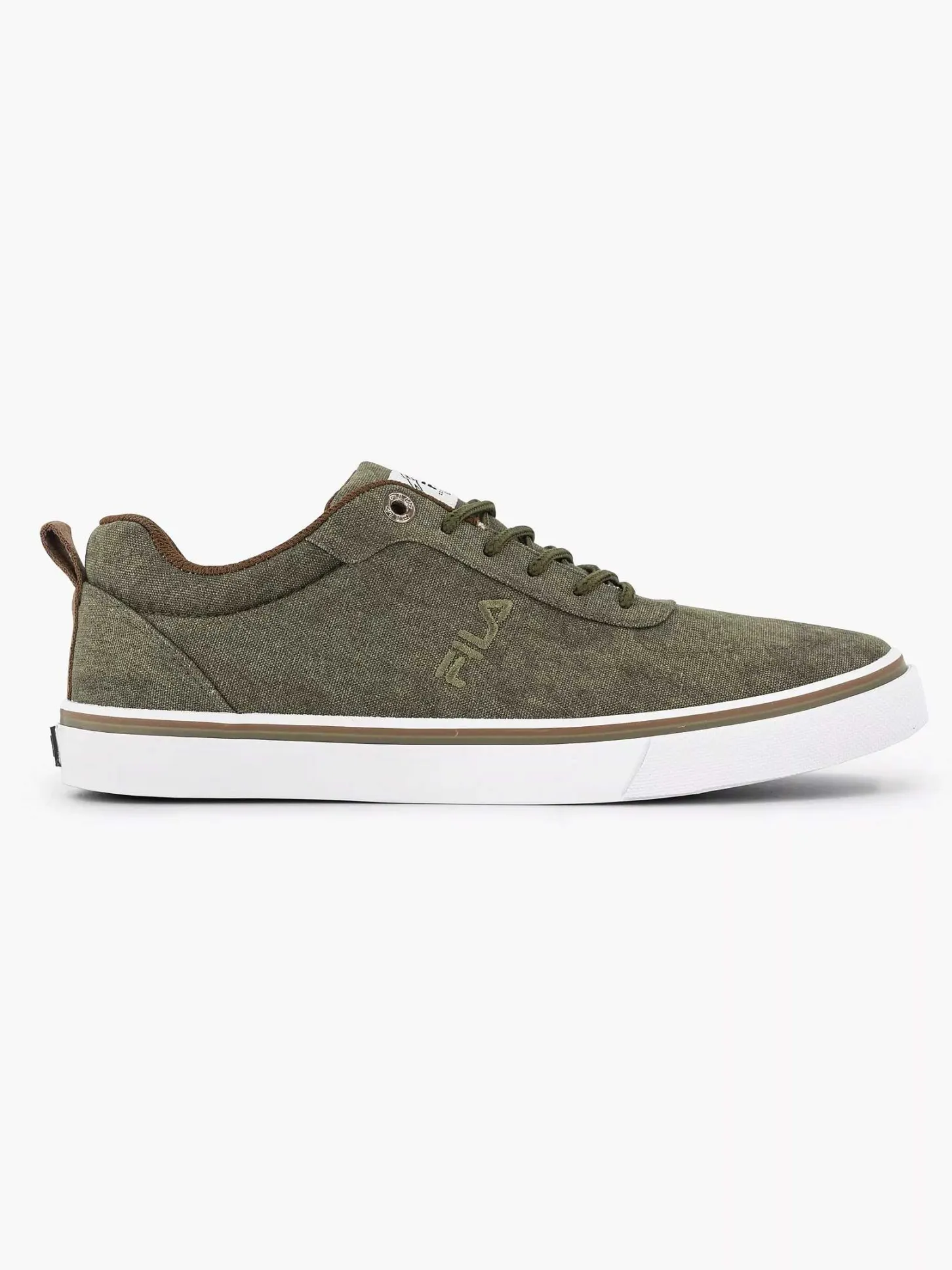 Discount Groene Canvas Sneaker Heren Sneakers