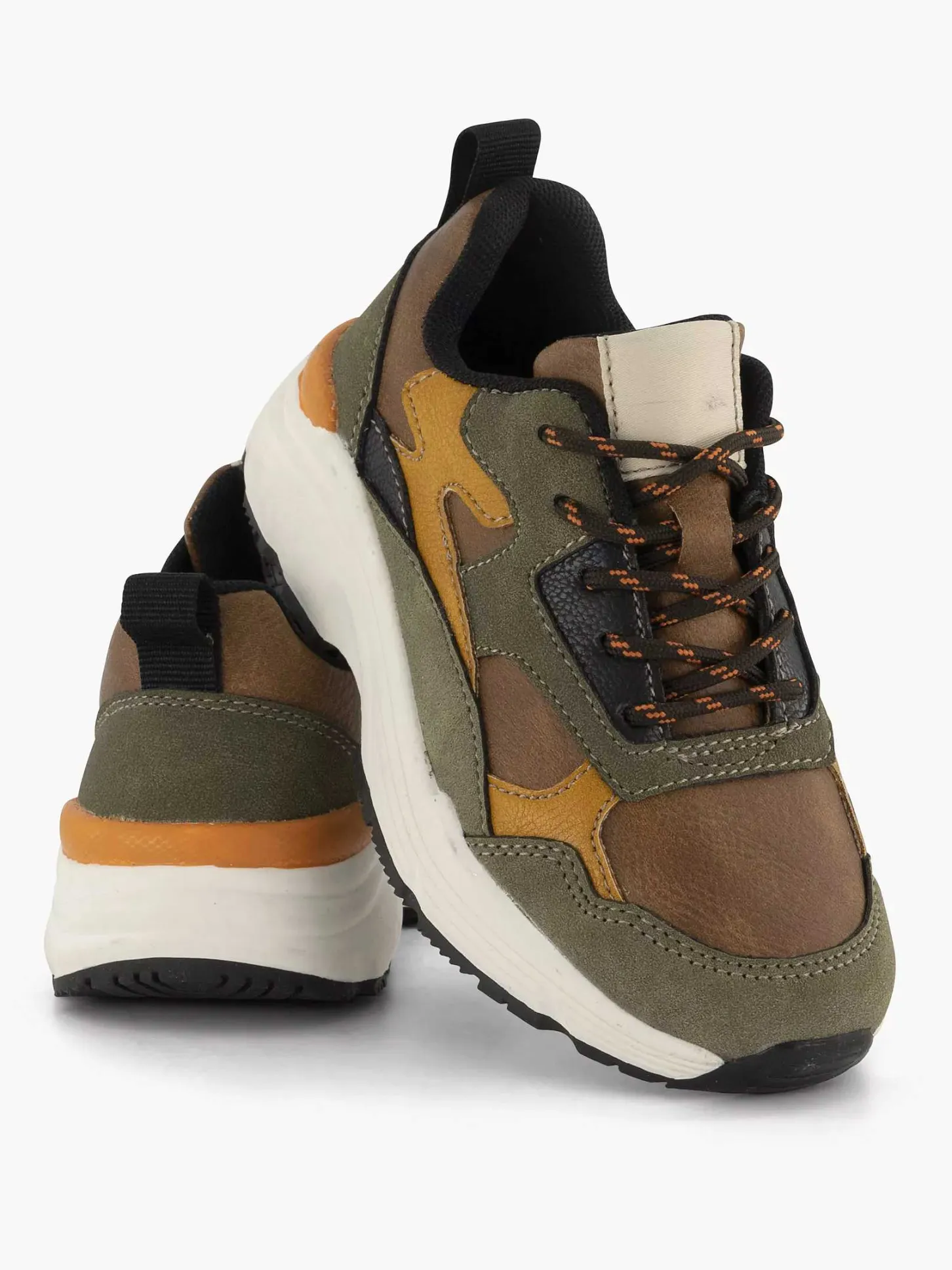 New Groene Chunky Sneaker Kinderen Jongensschoenen