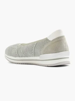 Outlet Groene Comfort Instapper Dames Comfort Schoenen