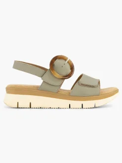 Sale Groene Comfort Sandaal Dames Comfort Schoenen