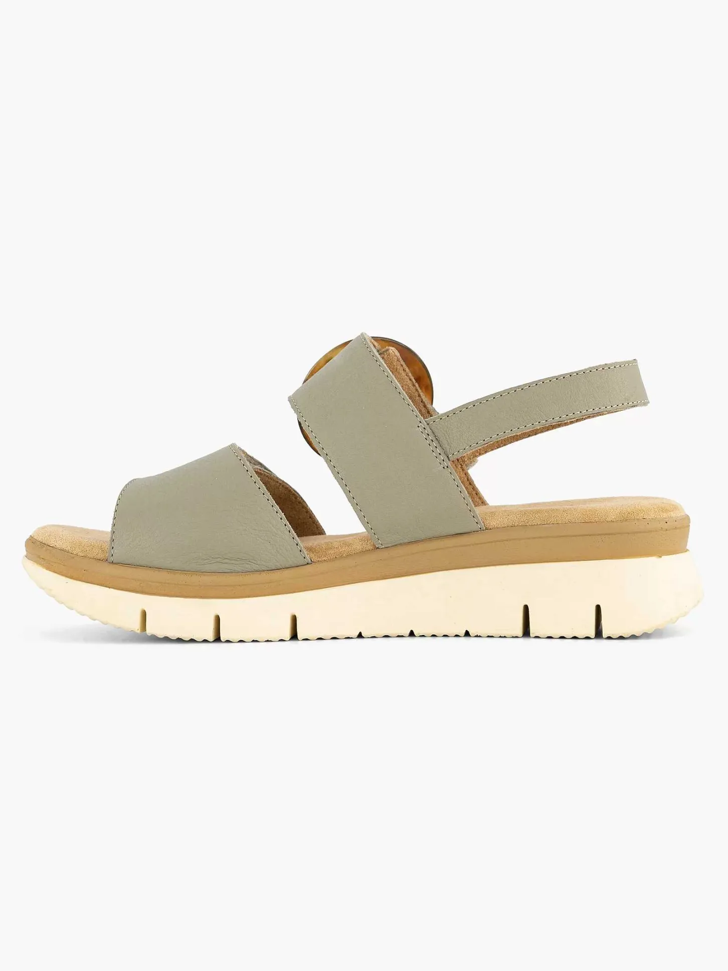 Sale Groene Comfort Sandaal Dames Comfort Schoenen