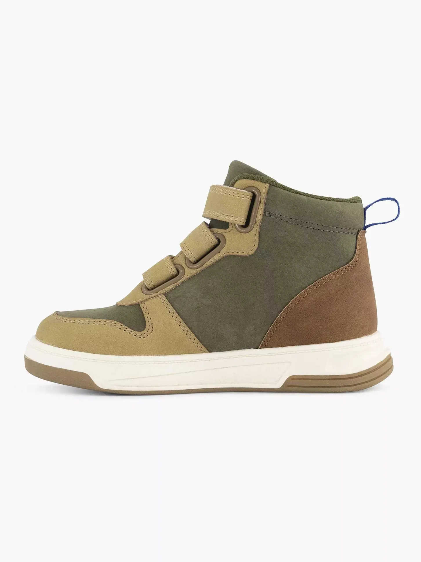 Outlet Groene Hoge Sneaker Kinderen Jongensschoenen
