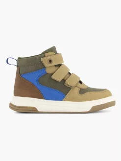 Outlet Groene Hoge Sneaker Kinderen Jongensschoenen