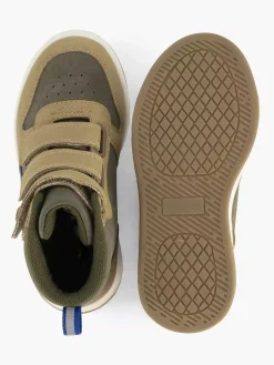 Outlet Groene Hoge Sneaker Kinderen Jongensschoenen