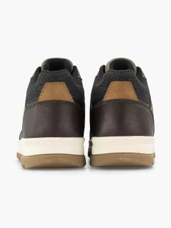 Outlet Groene Hoge Sneaker Heren Sneakers