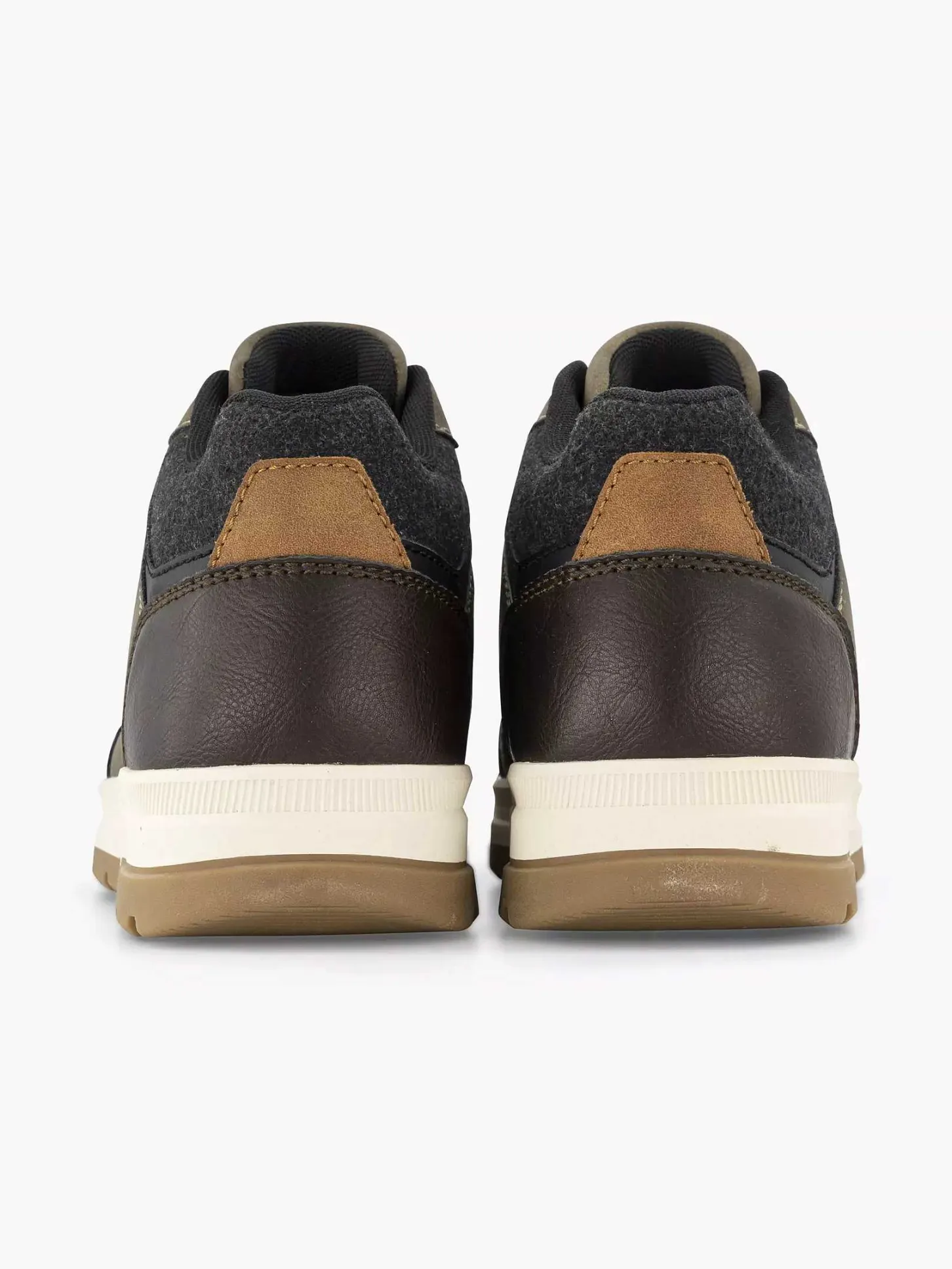 Outlet Groene Hoge Sneaker Heren Sneakers