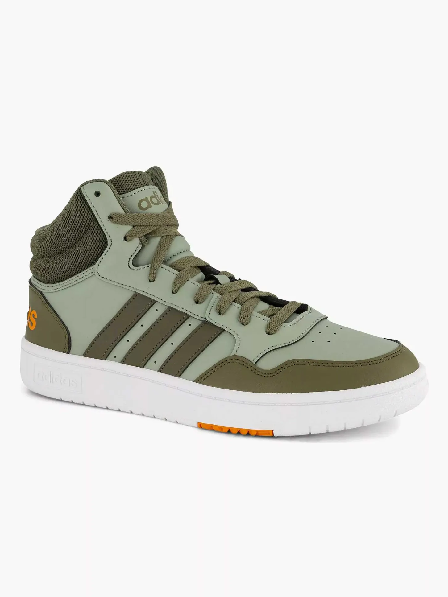 Groene Hoops 3.0 Mid Heren Sneakers