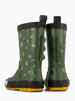 Clearance Groene Regenlaars Krokodil Kinderen Jongensschoenen