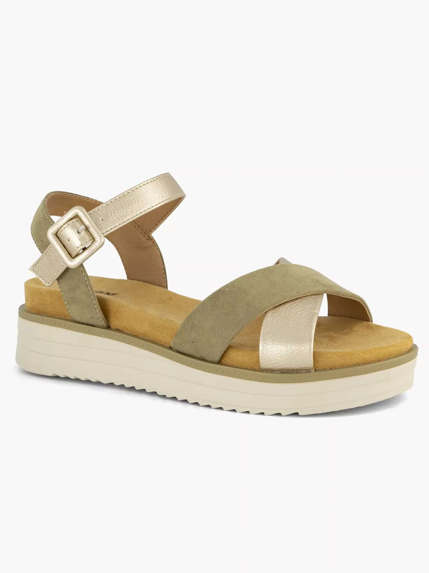 Sale Groene Sandaal Dames Sandalen