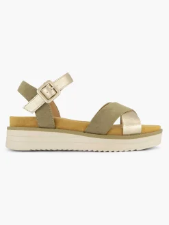 Sale Groene Sandaal Dames Sandalen