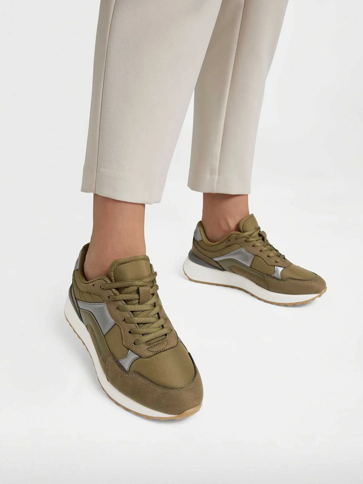Outlet Groene Sneaker Dames Sneakers