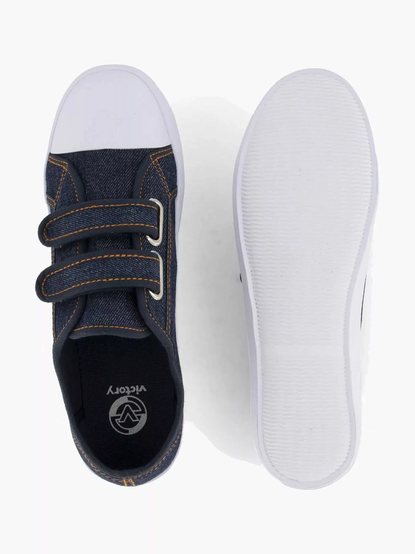 Discount Jeansblauwe Gymschoen Klittenband Kinderen Babyschoenen