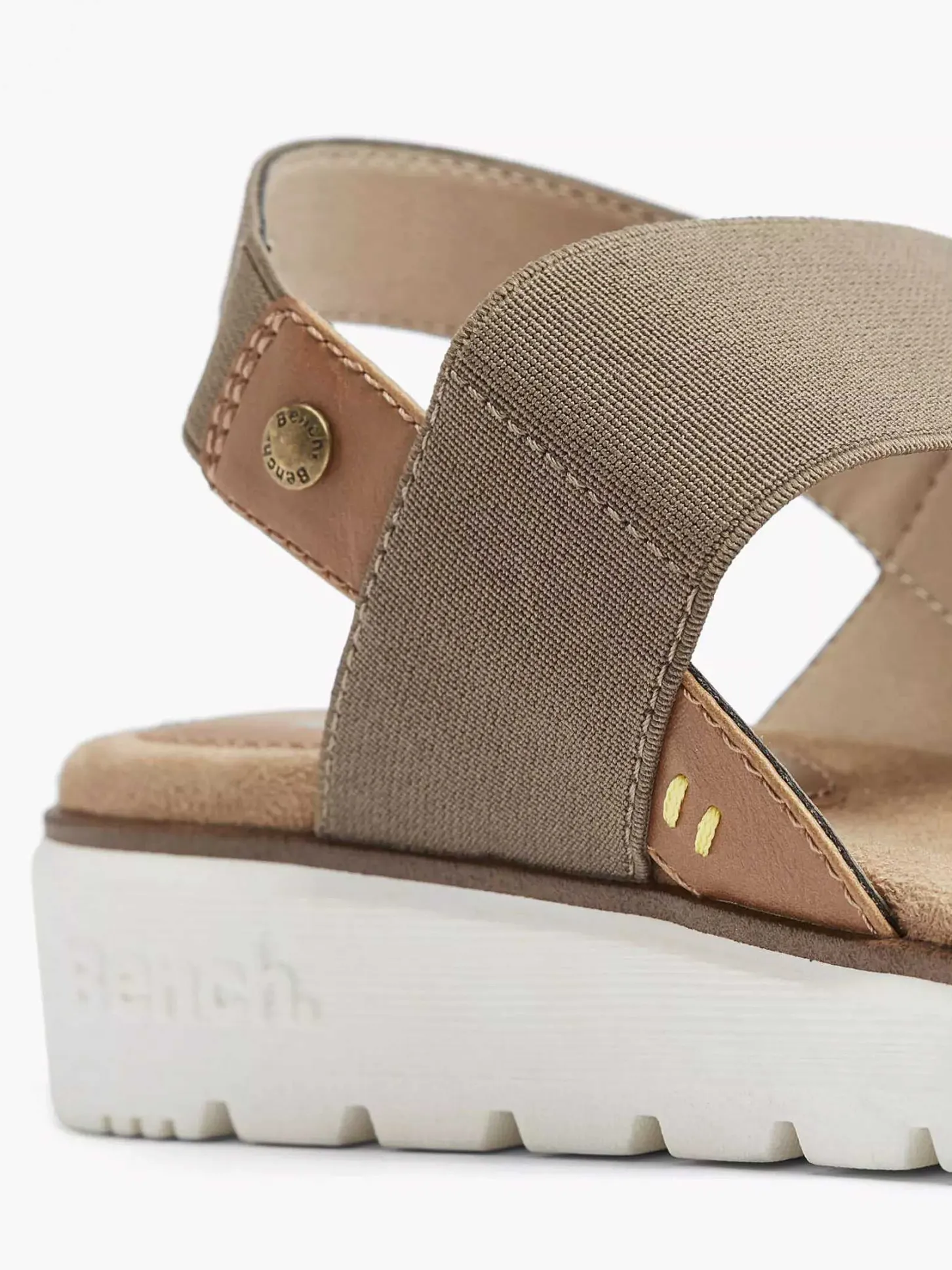 Outlet Khaki Sandaal Dames Sandalen