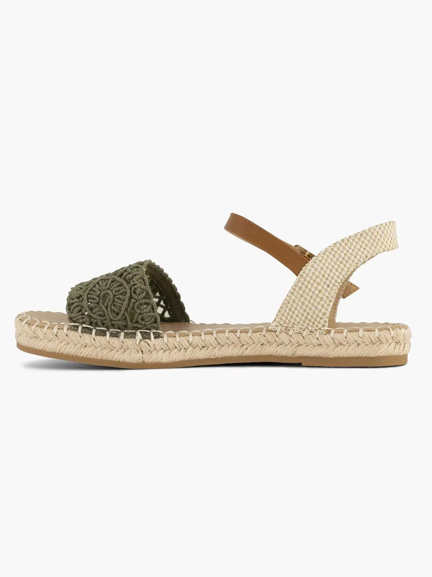 Sale Khaki Sandaal Dames Sandalen