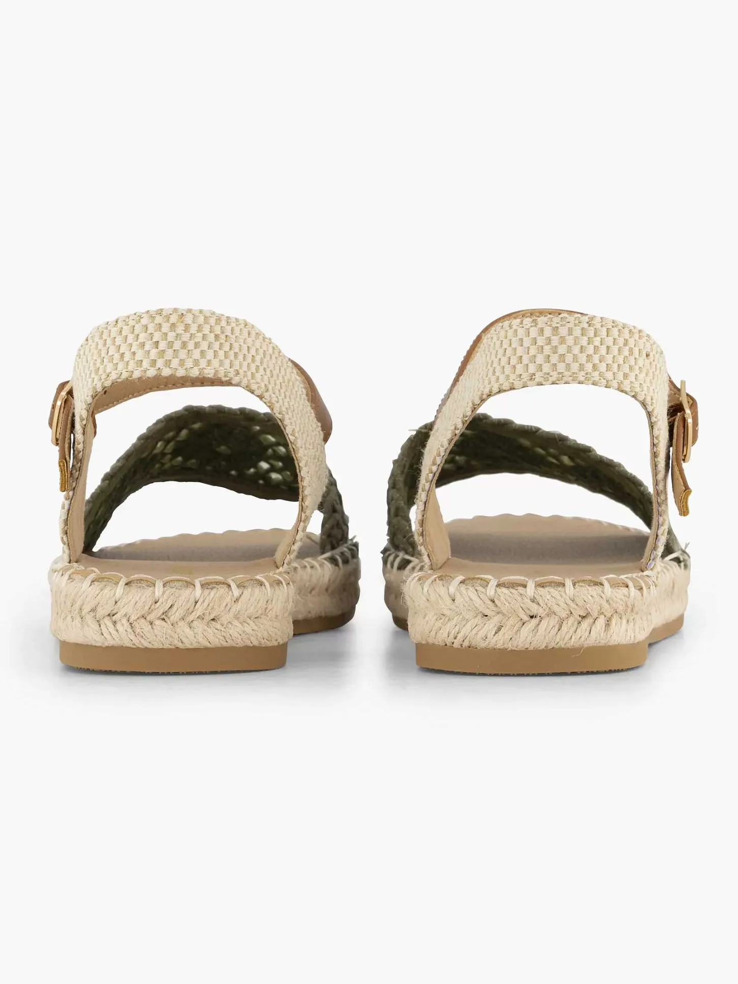 Sale Khaki Sandaal Dames Sandalen