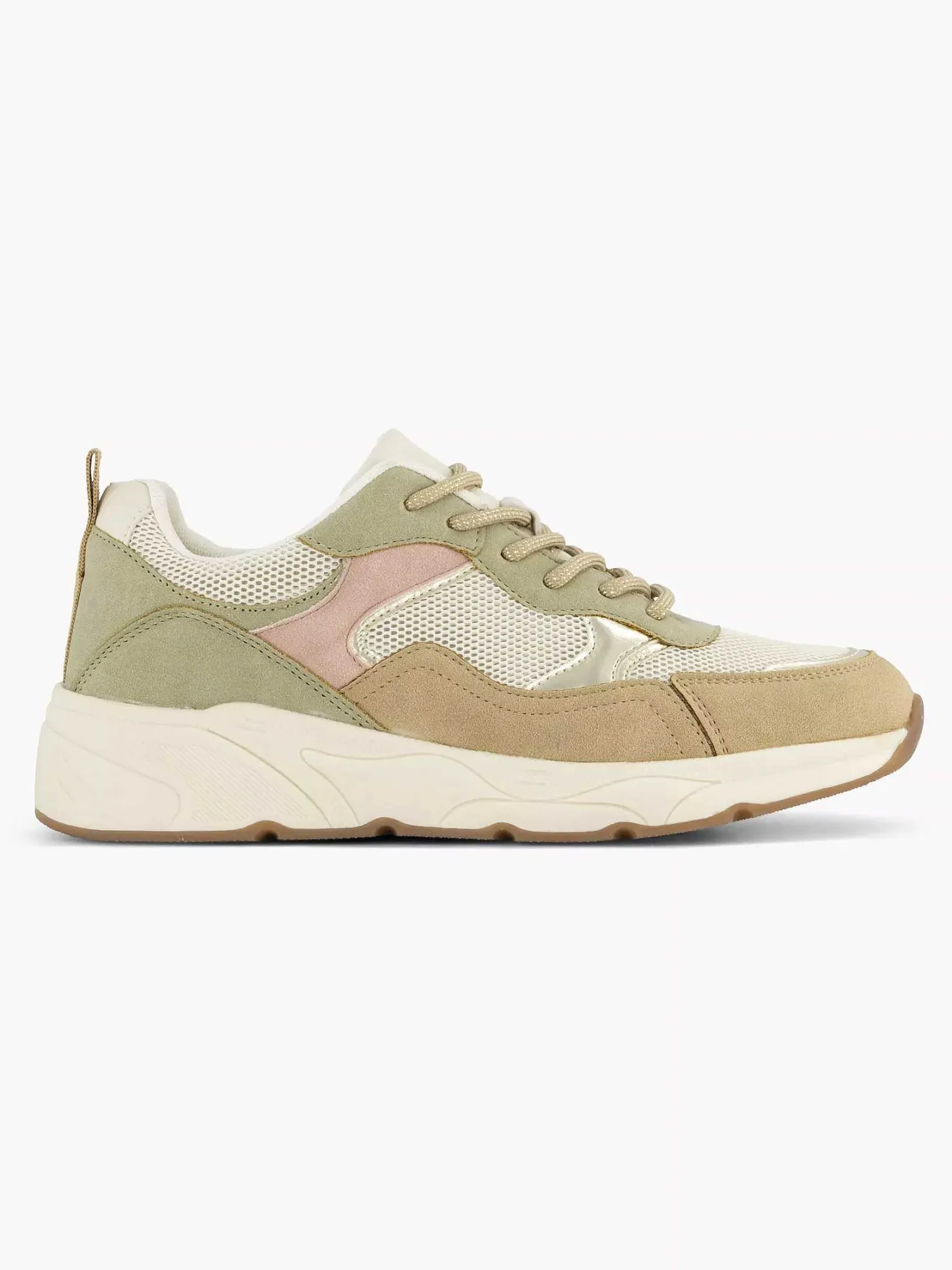 Online Khaki Sneaker Dames Sneakers